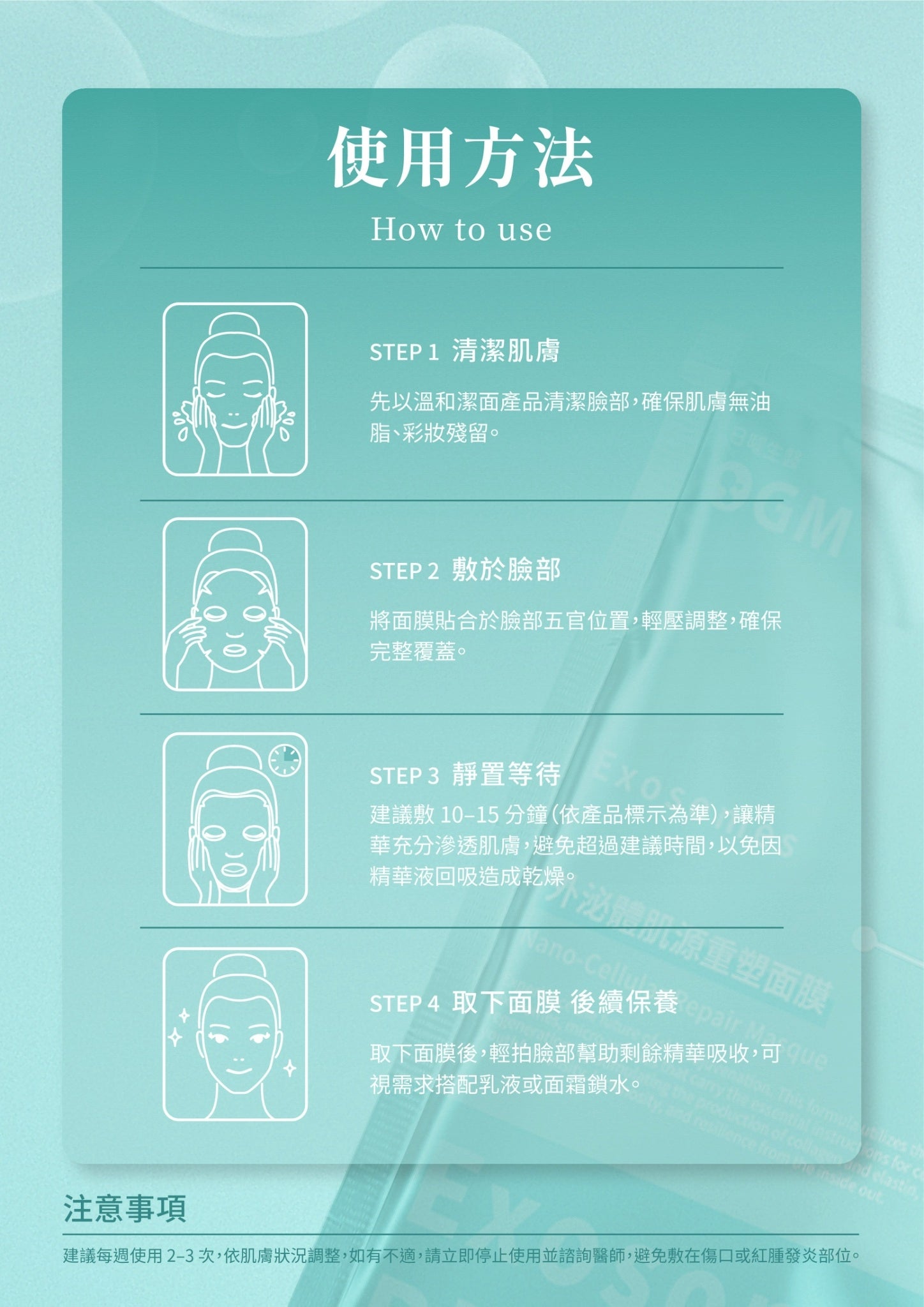 OGM 外泌體肌源重塑面膜